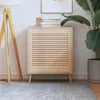 vidaXL Schuim voor kastdeur, lamellenmotief, 61,5 x 59,4 Productafbeelding-voorbeeld 2
