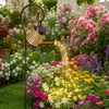 Charmante Solar Gartenleuchte, Wasserdichte Eisen Produktbild-Vorschau 5