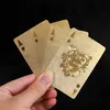 BestSell Goldene Spielkarten 54 Stück Wasserdicht Luxus Produktbild-Vorschau 3