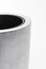 VIVANNO Pflanzkübel Fiberglas CITY Rund, Blattsilber Produktbild-Vorschau 6