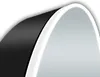 A close-up abstract view of a black and white curved surface, possibly part of a larger product. Anteprima dell’immagine prodotto