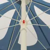 vidaXL Parasol de plage bleu 240 cm Voir les images du produit 4