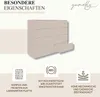 YUMEBLY | Kommode mit 8 Schubladen 120x97x40 cm Schrank für Produktbild-Vorschau 7