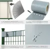 tectake® Sichtschutzstreifen für Einzelstab- und Produktbild-Vorschau 4