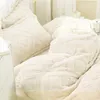 Plüsch Bettwäsche 135x200 cm Kuschelbettwäsche mit Produktbild-Vorschau 4