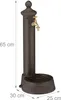 Fontaine sur pied Relaxdays style antique, avec robinet et Voir les images du produit 4