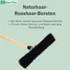 XXL Zimmerbesen Rosshaar-Naturhaar-Borsten 40cm Breit Produktbild-Vorschau 5