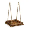 Relaxdays Vogelfutterstation Holz, Futtertisch für Produktbild-Vorschau 9