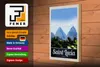 Holzschild Reise 20x30cm Saint Lucia Italien Gebirge Natur Produktbild-Vorschau 4