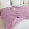 Coperta in micropile SOFT, rosa cipria Dimensioni: 160 x Anteprima dell’immagine prodotto 4