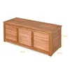COSTWAY Gartenbox Akazienholz bis 160kg, Auflagenbox 179 L, Produktbild-Vorschau 3