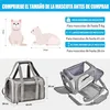 Transporttasche für Katze/Hund, Hundetransportbox, faltbare Produktbild-Vorschau 2