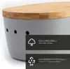 Dolce Mare Brotbehälter Brotbox Brotdose Brotkasten Bambus Produktbild-Vorschau 5
