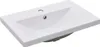 vidaXL Einbauwaschbecken 61x39,5x18,5 cm Keramik Weiß Produktbild-Vorschau 1