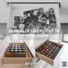 𝗛𝗔𝗩𝗘𝗡𝗛𝗔𝗨𝗦 Gewürz Organizer Set I 24x Gewürzgläser Produktbild-Vorschau 5