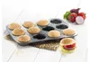 Westmark Mini-Burger Bun Backblech 12 Nester, grausilber Produktbild-Vorschau 2