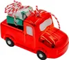 Hängende Deko-Weihnachtskugel – Rotes Auto Produktbild-Vorschau 2