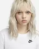 Nike Damen T-Shirt - W NSW TEE CLUB - Weiß Weiß S Produktbild-Vorschau 27