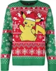Pokémon Weihnachtspullover Herren Pikachu - Pika, Pika! Produktbild-Vorschau 1