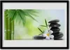 Bild 100x70 MDF-Rahmen Wandkunst Bambus Stängel Blume Produktbild-Vorschau 1
