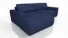 Ecksofa TOTI mit Schlaffunktion. Farbe: Kobalt 80. Produktbild-Vorschau 7