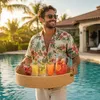 Relaxdays Schwimmendes Tablett, 2 in 1 Pooltablett für Produktbild-Vorschau 5