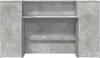 vidaXL Recepční pult betonový šedý 180x50x103,5 cm materiál Náhled obrázku produktu 5