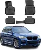 2017-2024 BMW X3 G01 dywaniki podłogowe TPE czarne 4 szt Podgląd zdjęcia produktu 1