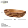 Holzschale Schüssel Akazie 25x15cm oval Schale Obstschale Produktbild-Vorschau 2