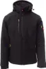 Payper  Creek Pad Soft-Shell Jacke Wattiert Schwarz/Schwarz Produktbild-Vorschau 1
