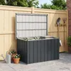 vidaXL Gartenbox Anthrazit 109x67x65 cm Produktbild-Vorschau 1