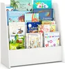COSTWAY Scaffale per bambini con 4 ripiani, libreria per Anteprima dell’immagine prodotto 1
