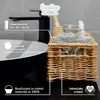 Creative Home Cesto Portaoggetti in Vimini | Naturale con Anteprima dell’immagine prodotto 3