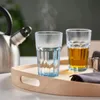 IKEA POKAL Trinkglas 350 ml blau gehärtetes Glas Produktbild-Vorschau 5