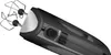A close-up shot of a black hand mixer with silver accents. Produktbild-Vorschau
