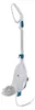 A white steam cleaner with blue accents is shown against a white background. Náhled obrázku produktu