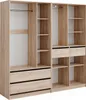 Armoire à vêtements Vicco Elmo Sonoma 200x200cm Lot de 2, Voir les images du produit 1