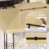 Ersatzdach für Pavillon 3 x 4 m wasserabweisend Produktbild-Vorschau 5