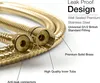 Duschschlauch flexibel, rostfrei, 1,2 m/1,5 m, goldfarben, Produktbild-Vorschau 2