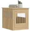 vidaXL Hundekäfig im Möbelstil Sonoma-Eiche 64,5x80x71cm Produktbild-Vorschau 4