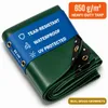 NEMAXX® Telo di copertura 650 g/m² 4x5 m (20 m²) Verde – Anteprima dell’immagine prodotto 1