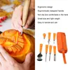 7ks halloweenská sada na vyřezávání dýní víceúčelové nářadí Náhled obrázku produktu 3