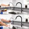 Wasserhahn Küche Ausziehbar Vasen-Design, 2 Strahlarten Produktbild-Vorschau 7