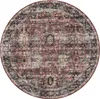 benuta tapis vintage lavable George Multicolore ø 160 cm Voir les images du produit 1