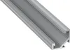 LED Aluminium Profil Leiste Silber | Typ C Neigungswinkel Produktbild-Vorschau 1