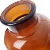 Contenitore per alimenti in vetro marrone con tappo a collo Anteprima dell’immagine prodotto 7