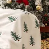 Weihnachtsdecke Plüsch Stickerei Kuscheldecke Winter Produktbild-Vorschau 7