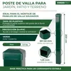 Poste rectangular Strend Pro EUROSTANDARD, 2000/60x40/1,25 Vista previa de la imagen del producto 2