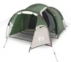 vidaXL Tenda a tunnel 3 persone Verde Impermeabile Anteprima dell’immagine prodotto 1