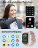 JUNG RUIMEN Smartwatch Damen & Herren Fitnessuhr, mit Produktbild-Vorschau 5